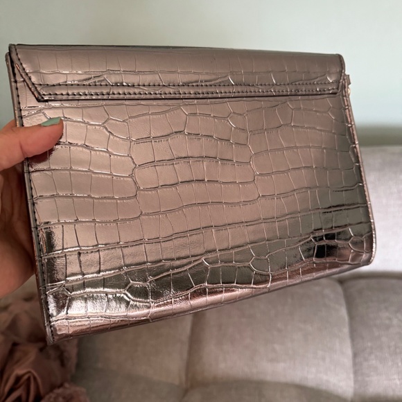 Ted Baker CROCEY Croc Envelope Pouch - Picture 2 of 4
